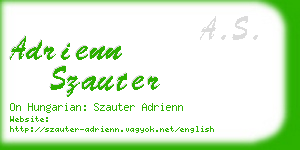 adrienn szauter business card